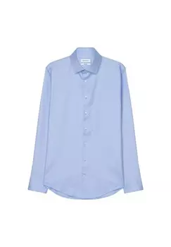Деловая рубашка в форме Seidensticker, цвет Blau (0012)