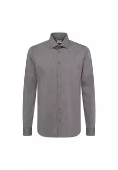 Деловая рубашка в форме Seidensticker, цвет Dunkelgrau (0037)