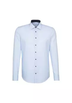 Деловая рубашка в форме Seidensticker, цвет Hellblau (0014)