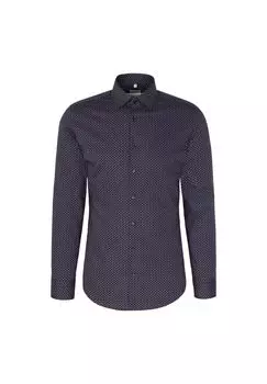 Деловая рубашка в форме Seidensticker, цвет Raspberry (0044)