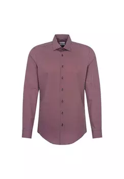 Деловая рубашка в форме Seidensticker, цвет Rot (0045)