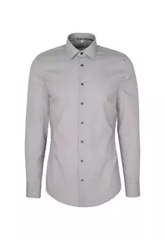 Деловая рубашка в форме Seidensticker, серый