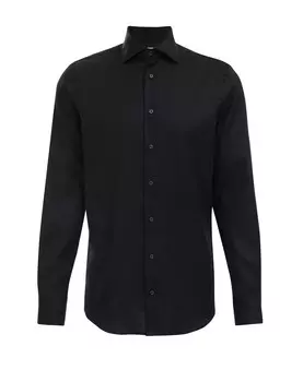 Деловая рубашка WE Fashion Slim fit Business Shirt, черный