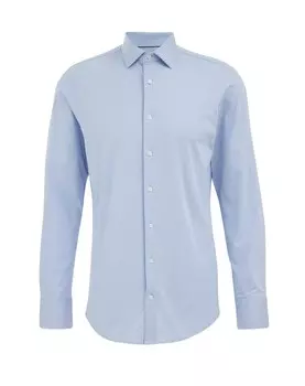 Деловая рубашка WE Fashion Slim fit Business Shirt, светло-синий