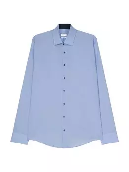 Деловая рубашка x узкий длинный рукав Seidensticker, синий