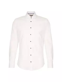 Деловая рубашка x узкий длинный рукав Seidensticker, белый