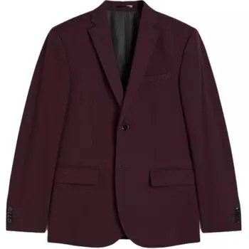 Деловой костюм мужской бордовый H&M