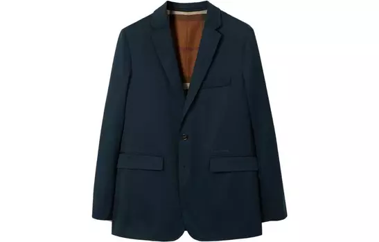 Деловой костюм мужской Burberry, темно-синий