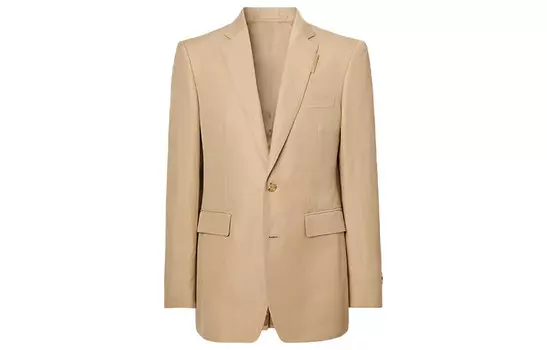 Деловой костюм мужской Burberry, желтый
