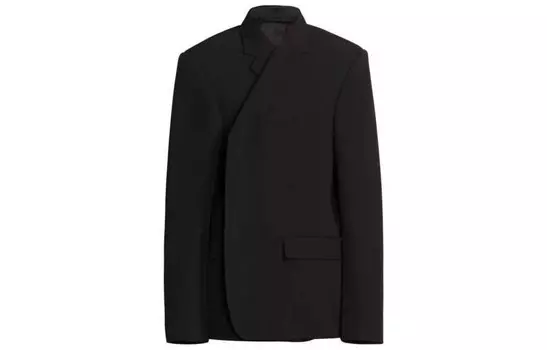Деловой костюм мужской черный Balenciaga, черный