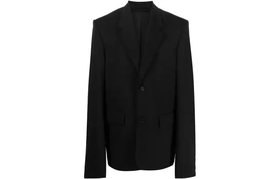 Деловой костюм мужской черный Balenciaga, черный