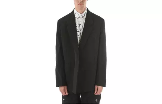 Деловой костюм мужской черный Bottega Veneta, черный