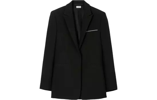 Деловой костюм мужской черный Burberry, черный