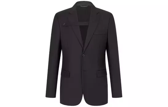 Деловой костюм мужской черный Dior, черный