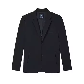 Деловой костюм мужской, черный как смоль Fila