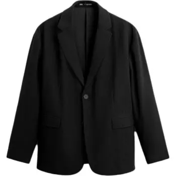 Деловой костюм мужской черный Zara