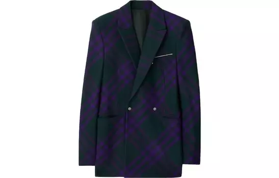 Деловой костюм мужской фиолетовый Burberry, фиолетовый