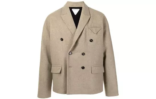 Деловой костюм мужской хаки Bottega Veneta, хаки