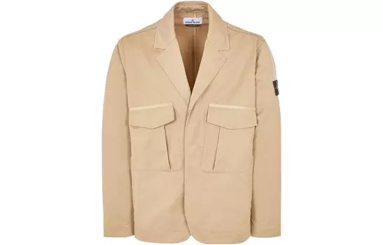 Деловой костюм мужской хаки Stone Island, хаки