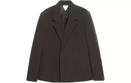 Деловой костюм мужской коричневый Bottega Veneta, коричневый