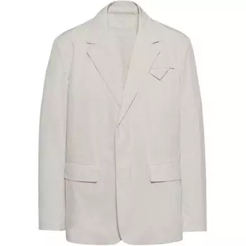 Деловой костюм мужской розовый мел белый Prada