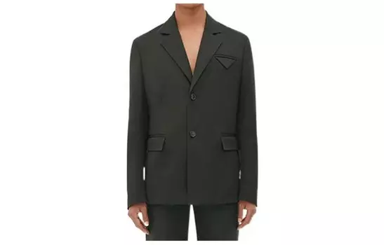 Деловой костюм мужской серый Bottega Veneta, серый