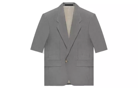 Деловой костюм мужской серый Fear Of God