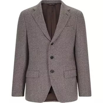 Деловой костюм мужской серый Loro Piana, серый