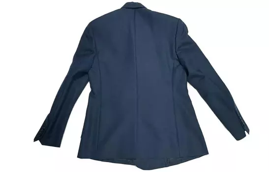 Деловой костюм мужской синий Dior, синий