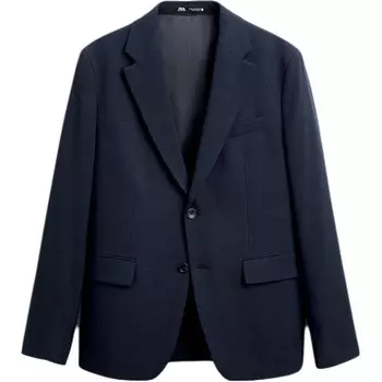 Деловой костюм мужской синий Zara