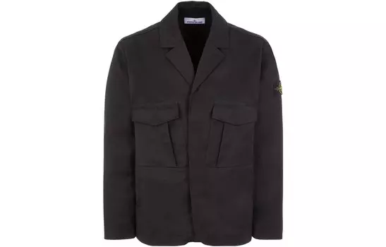 Деловой костюм мужской Stone Island, черный