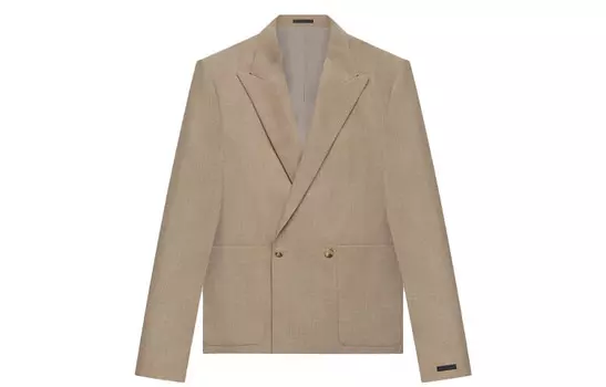 Деловой костюм мужской светло-коричневый Fear Of God