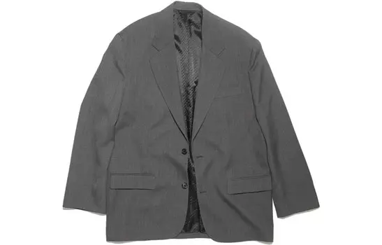 Деловой костюм мужской темно-серый Acne Studios