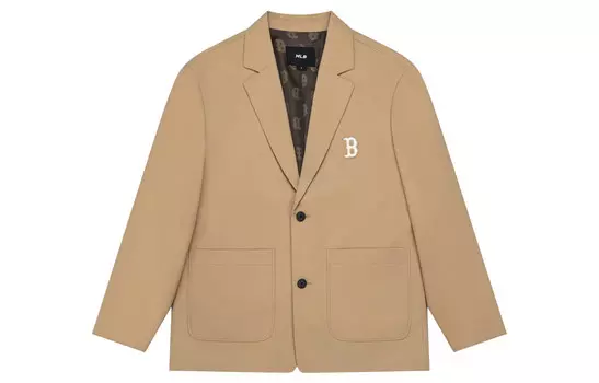 Деловой костюм унисекс желтый Mlb