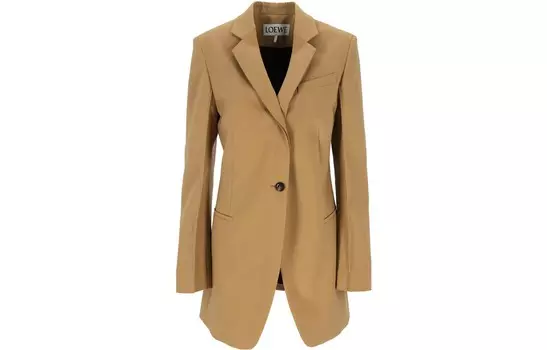 Деловой костюм женский бежевый Loewe