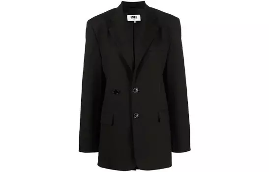 Деловой костюм женский черный Maison Margiela