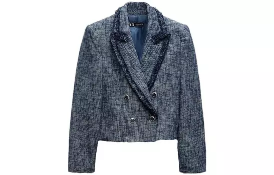 Деловой костюм женский, цвет морской волны Zara