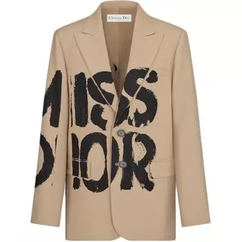 Деловой костюм женский Dior, бежевый