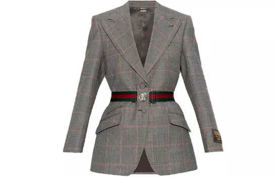 Деловой костюм женский Gucci, серый