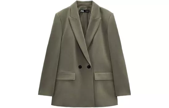 Деловой костюм женский хаки Zara