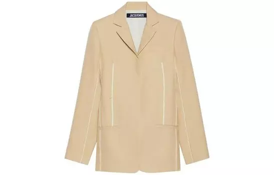 Деловой костюм женский Jacquemus, светло-коричневый