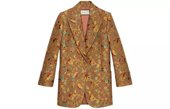 Деловой костюм женский коричневый Gucci
