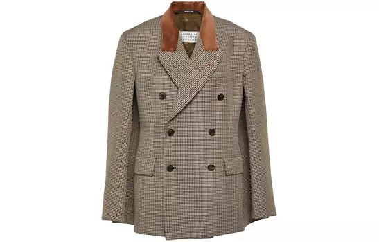 Деловой костюм женский коричневый Maison Margiela