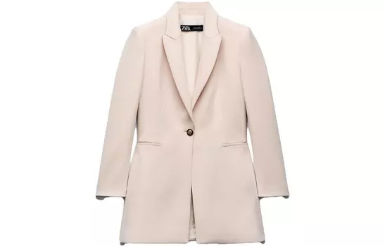 Деловой костюм женский розовый Zara