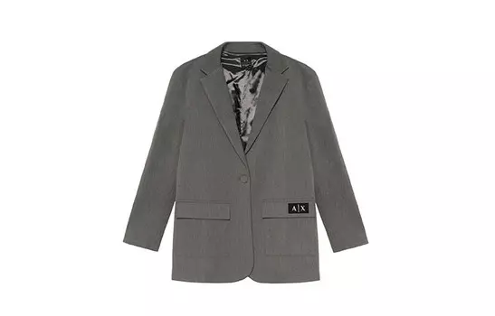 Деловой костюм женский серый Armani Exchange