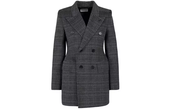 Деловой костюм женский серый Balenciaga