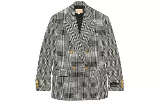 Деловой костюм женский серый Gucci