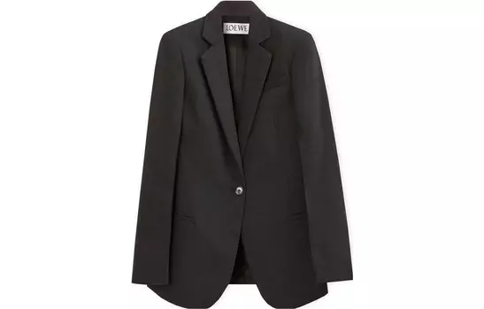 Деловой костюм женский серый Loewe