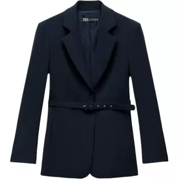 Деловой костюм женский синий Zara