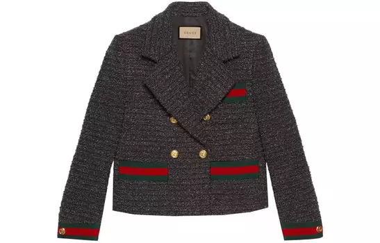Деловой костюм женский темно-серый Gucci